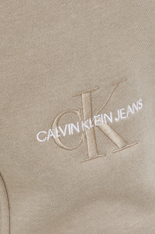 bézs Calvin Klein Jeans nadrág