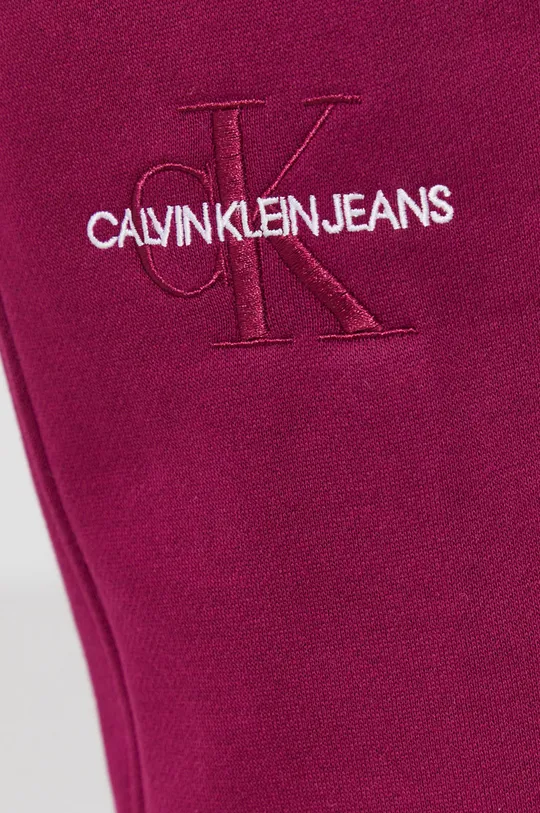 fialová Nohavice Calvin Klein Jeans