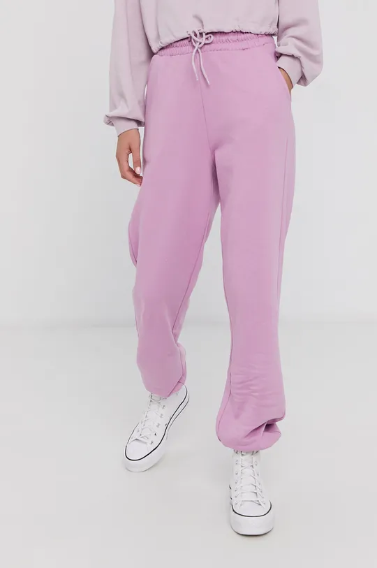 Vero Moda Spodnie różowy
