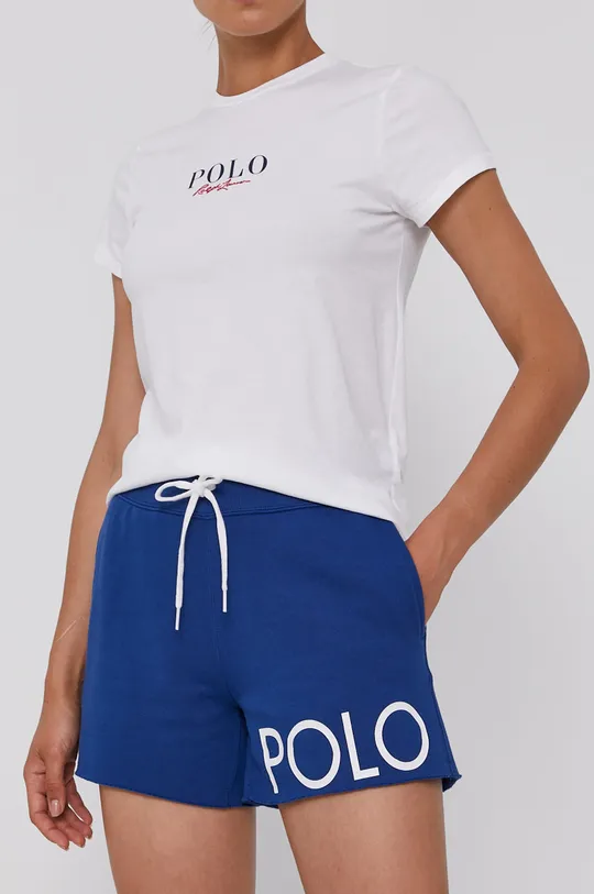 μπλε Σορτς Polo Ralph Lauren Γυναικεία