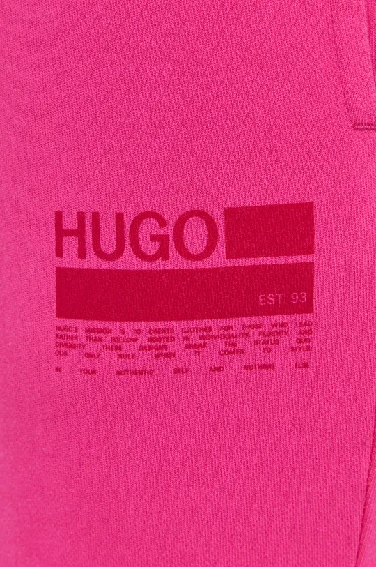 różowy Hugo Spodnie 50456018