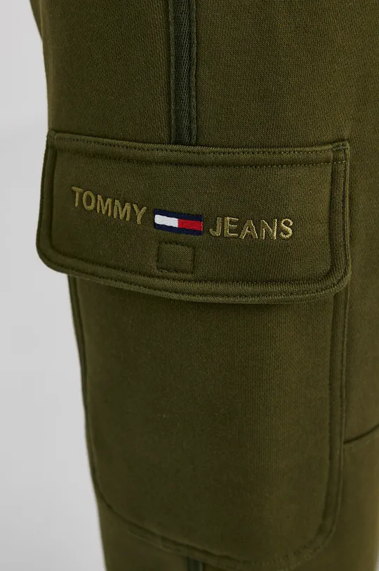 zielony Tommy Jeans Spodnie DW0DW10348.4890