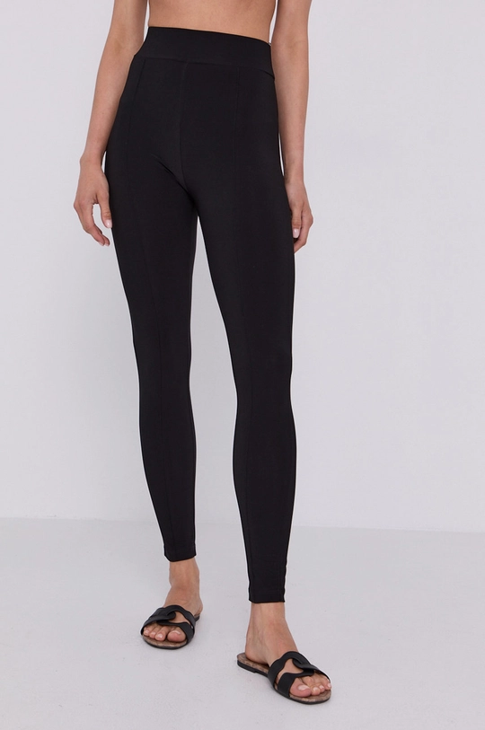 czarny Max Mara Leisure legginsy Damski