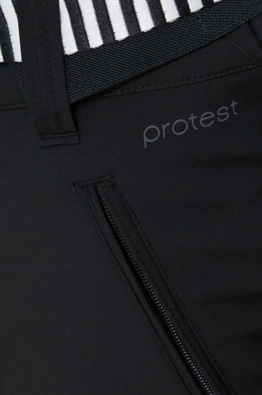 czarny Protest spodnie