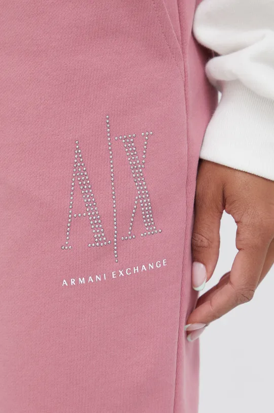 розовый Armani Exchange - Брюки