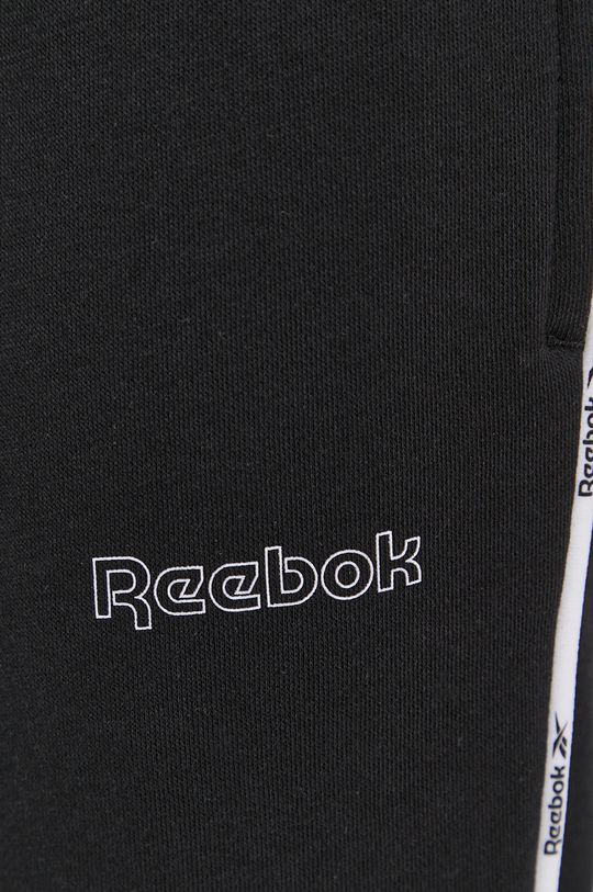černá Kalhoty Reebok GV3302