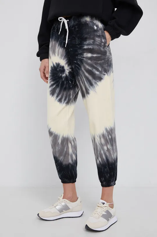 πολύχρωμο Βαμβακερό παντελόνι Polo Ralph Lauren Γυναικεία