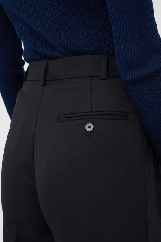 czarny Polo Ralph Lauren Spodnie jedwabne 211765375001