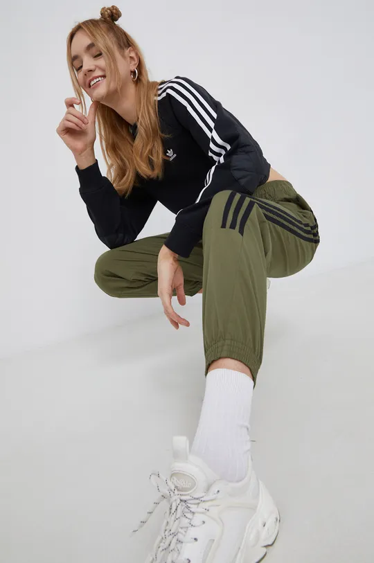 zelena Hlače adidas Performance