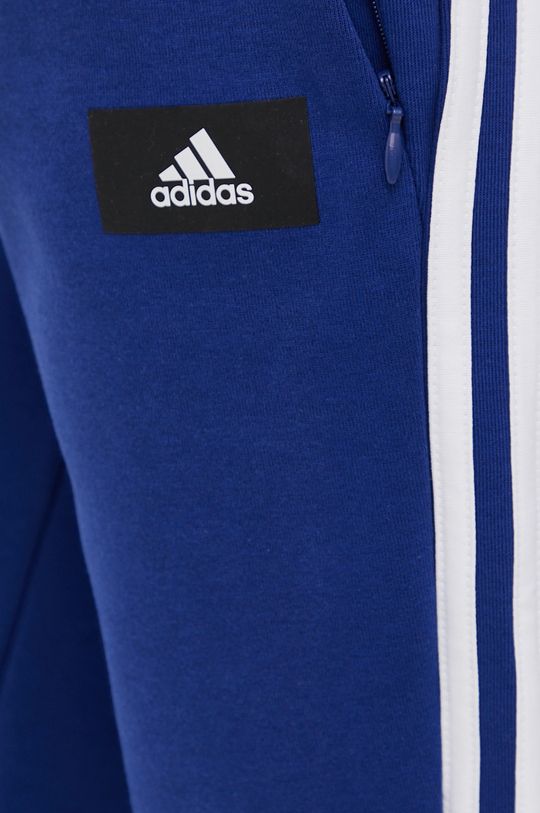 niebieski adidas Performance Spodnie
