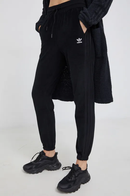 czarny adidas Originals Spodnie H18822 Damski