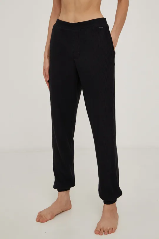 μαύρο Παντελόνι Calvin Klein Underwear Γυναικεία