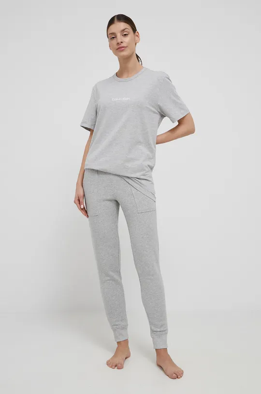 γκρί Calvin Klein Underwear - Παντελόνι πιτζάμας Γυναικεία