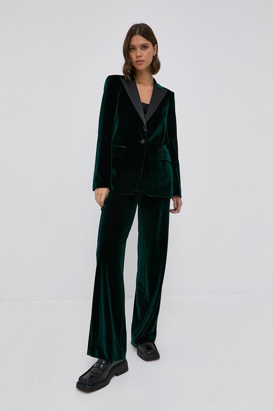 ciemny zielony Karl Lagerfeld Spodnie