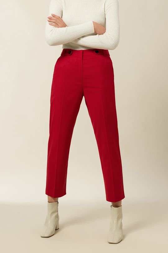 Kalhoty Ivy & Oak červená