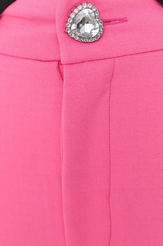 różowy Chiara Ferragni Spodnie Uniform