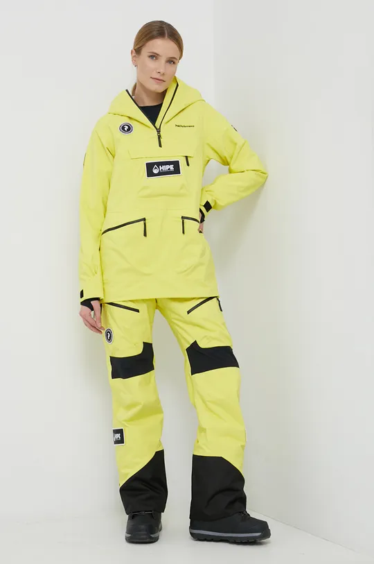 Peak Performance Spodnie snowboardowe żółty