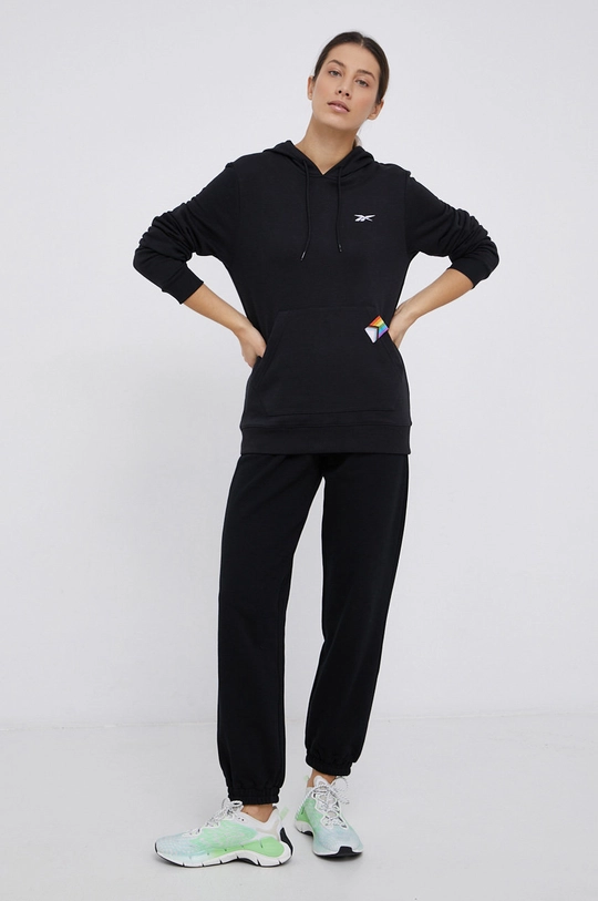 P.E Nation pantaloni in cotone nero