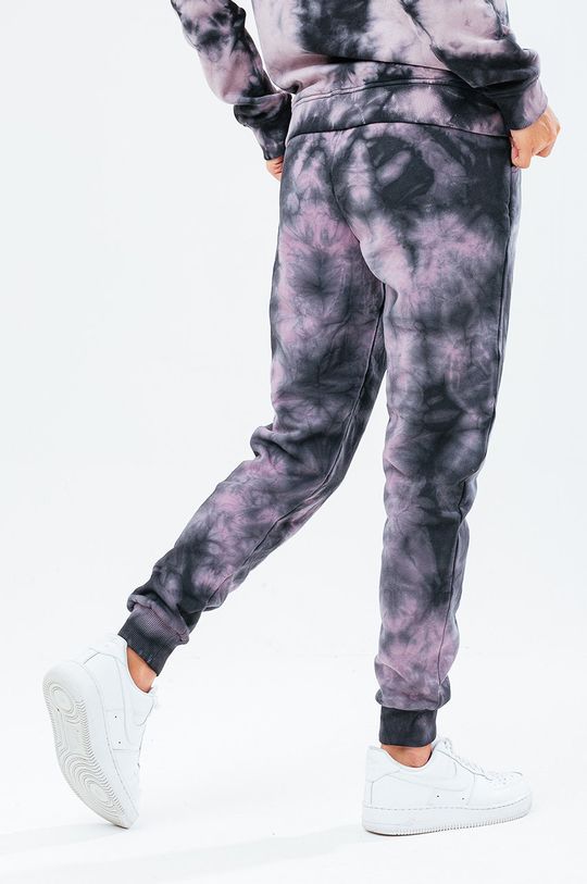 ocelová fialová Kalhoty Hype
