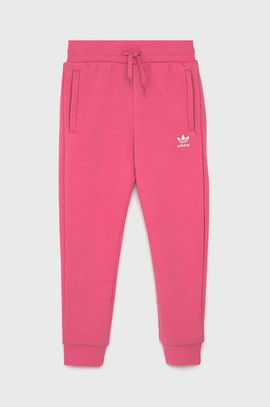 różowy adidas Originals Spodnie dziecięce H14149 Dziewczęcy
