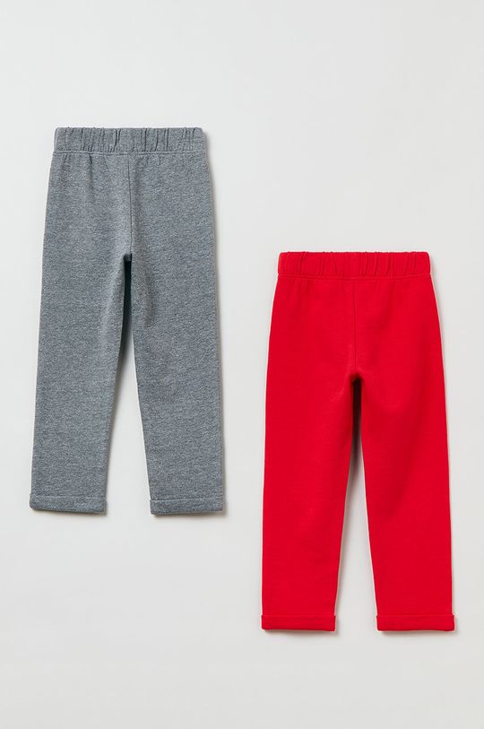 Detské nohavice OVS (2-pack) červená