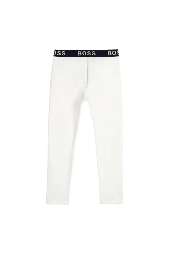 Boss Spodnie dziecięce J14228.138.150 biały