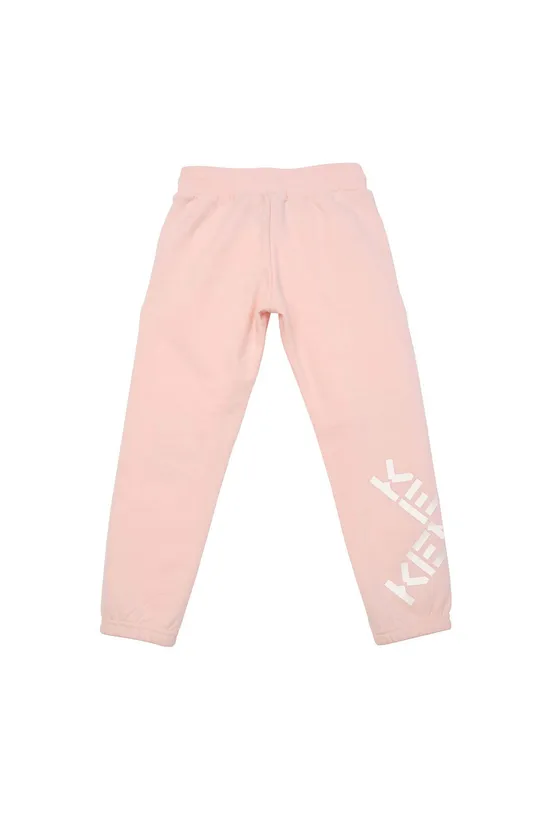 KENZO KIDS - Дитячі штани рожевий