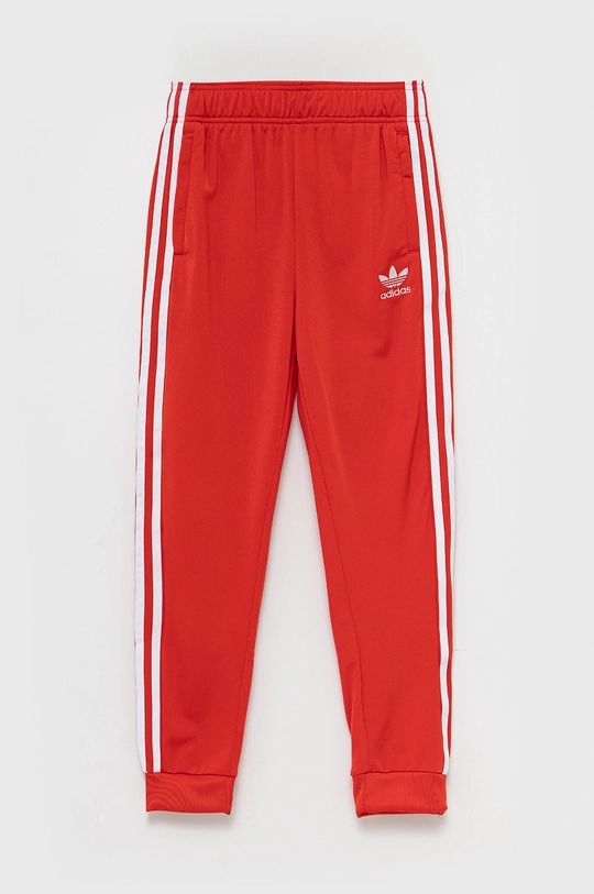 czerwony adidas Originals Spodnie dziecięce H37871 Dziecięcy