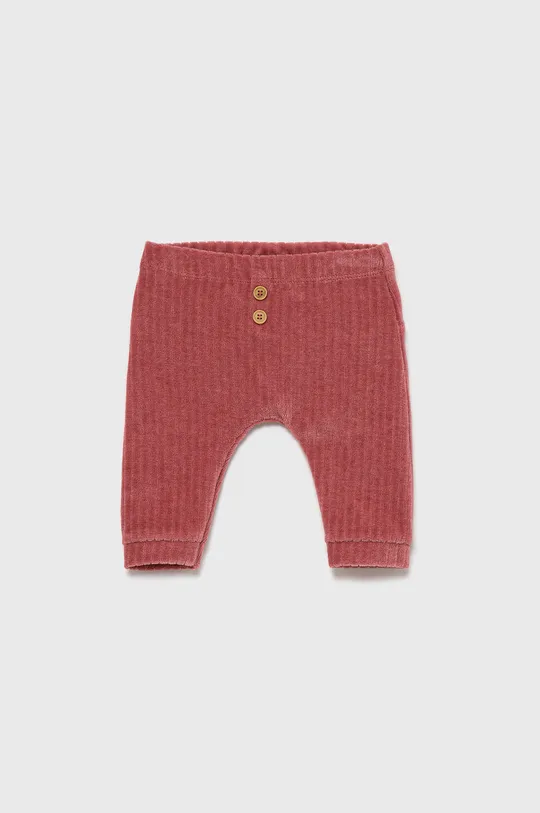 Дитячі штани United Colors of Benetton рожевий