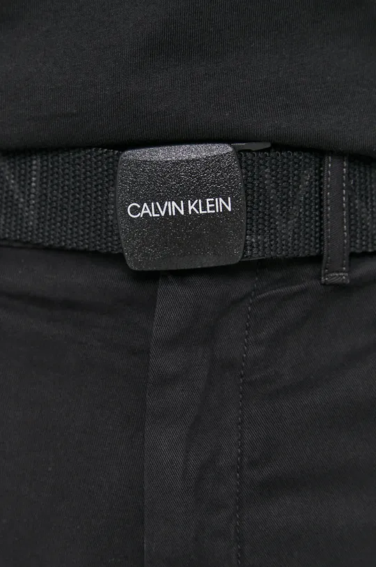 czarny Calvin Klein Spodnie