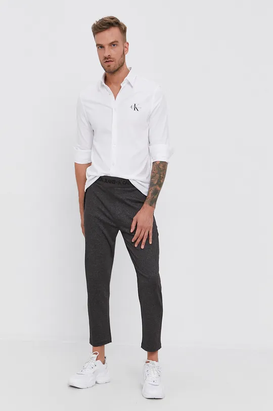 Calvin Klein Jeans Spodnie J30J318161.4890 szary