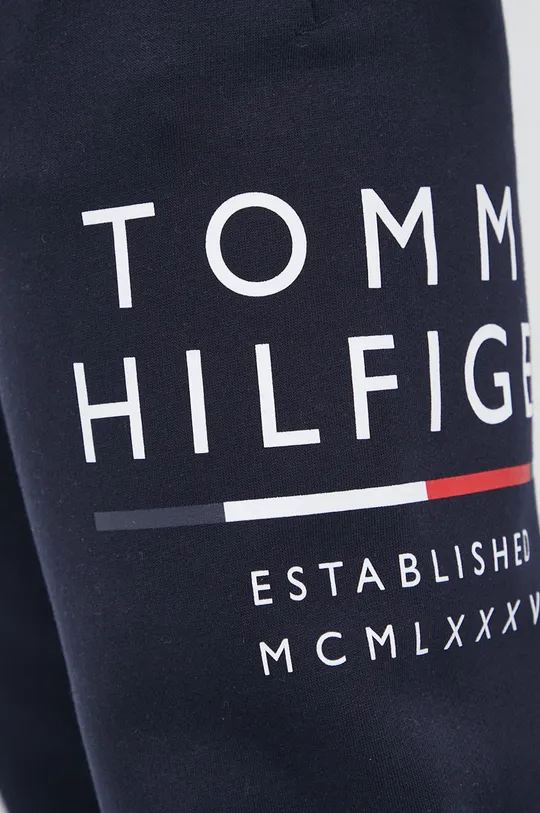 granatowy Tommy Hilfiger Spodnie