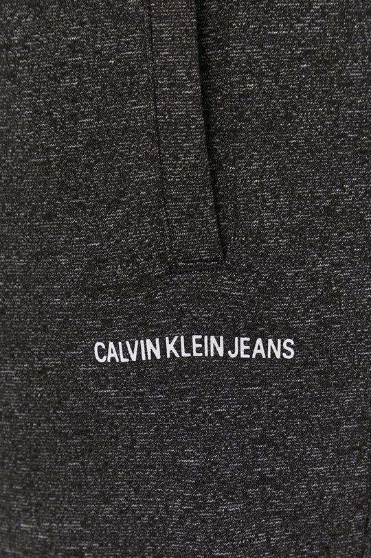 grafitowy Calvin Klein Jeans Spodnie