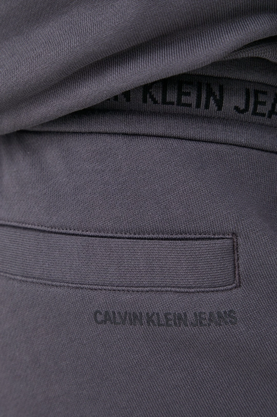 γκρί Παντελόνι Calvin Klein Jeans