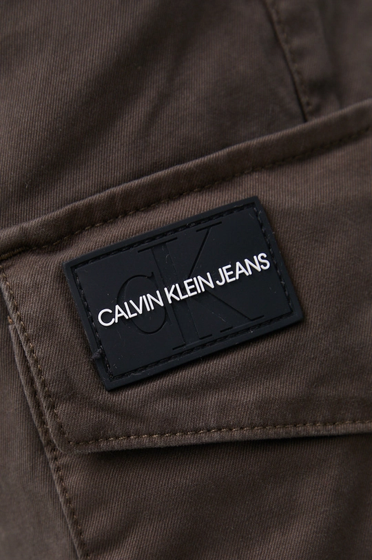 πράσινο Παντελόνι Calvin Klein Jeans