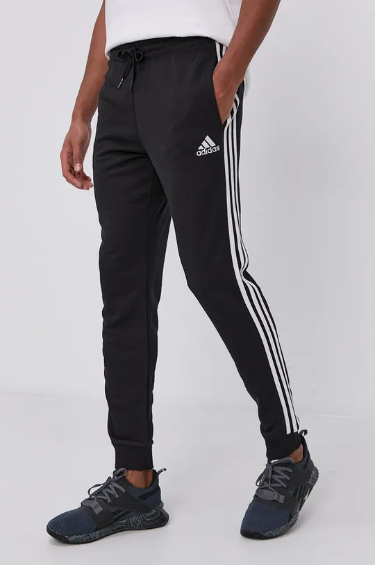 czarny adidas Spodnie GK8831 Męski