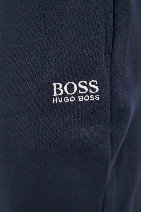 σκούρο μπλε Βαμβακερό παντελόνι Boss