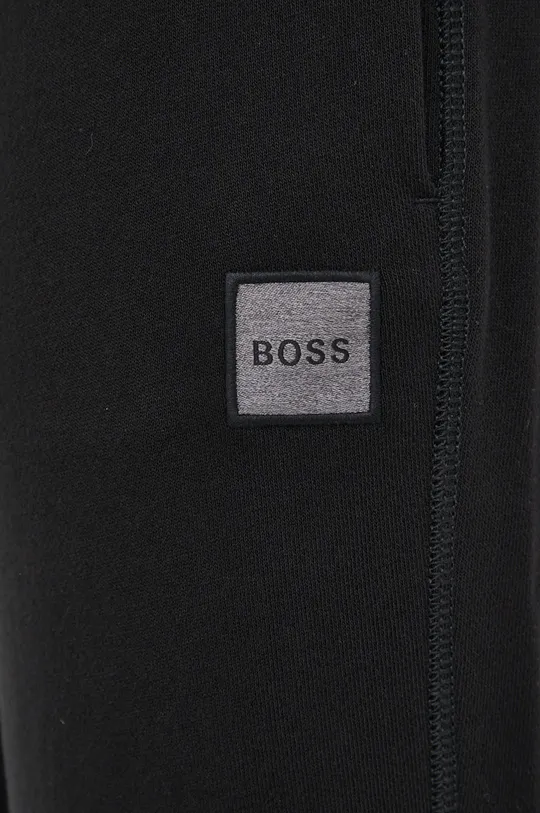 czarny Boss Spodnie Casual 50462790