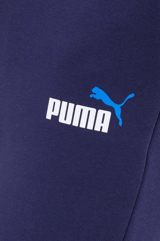 blu navy Puma joggers