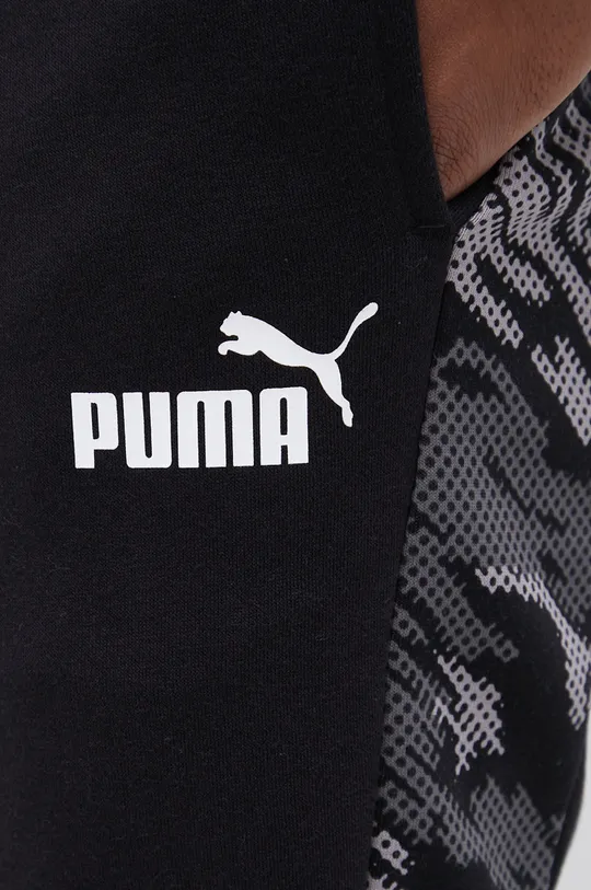 czarny Puma Spodnie 589256
