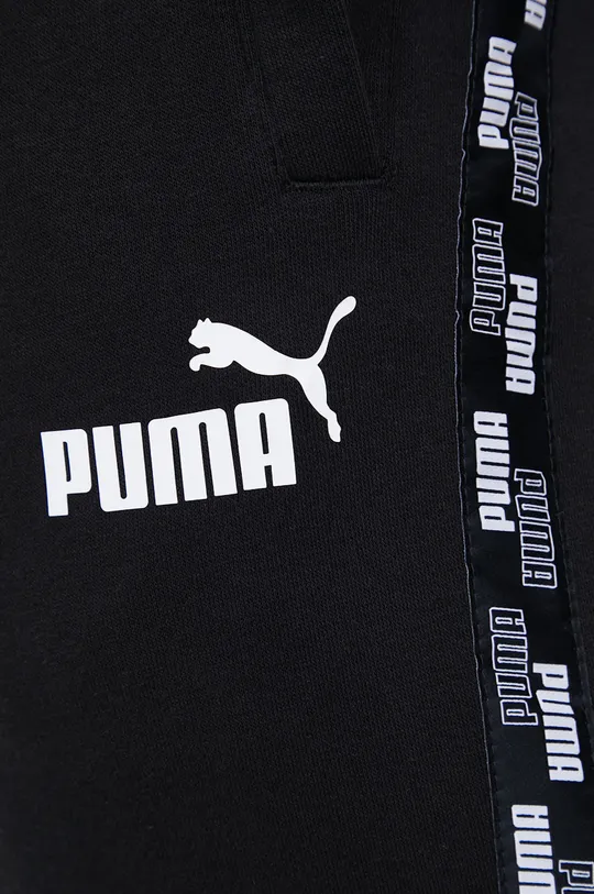czarny Puma Spodnie 589416