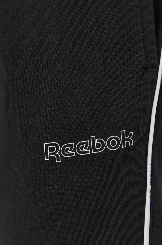 czarny Reebok Spodnie GS9310