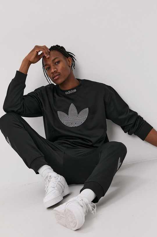 crna Hlače adidas Originals