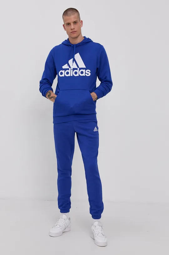 Nohavice adidas H12255 modrá
