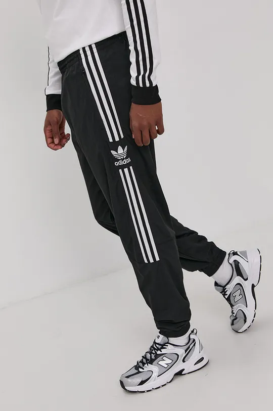 czarny adidas Originals Spodnie H41387 Męski