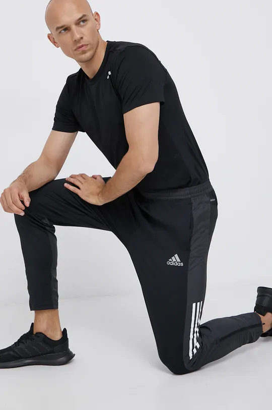 crna Hlače adidas Performance Muški