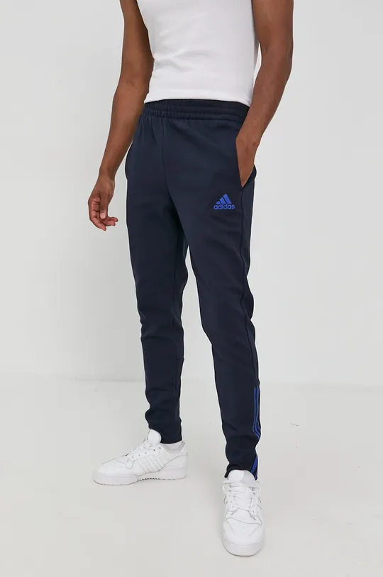 mornarsko plava Hlače adidas Muški