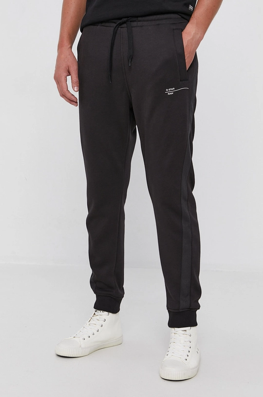 czarny G-Star Raw Spodnie D20587.A971 Męski