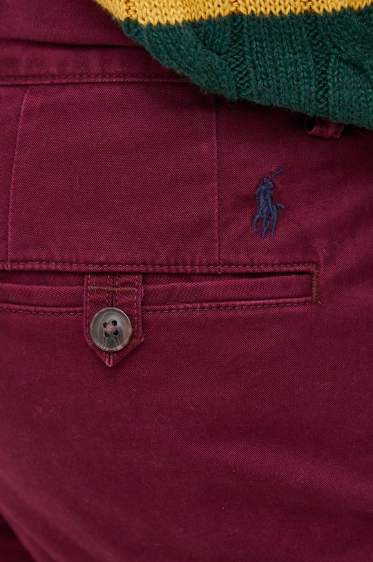 kaštanová Kalhoty Polo Ralph Lauren
