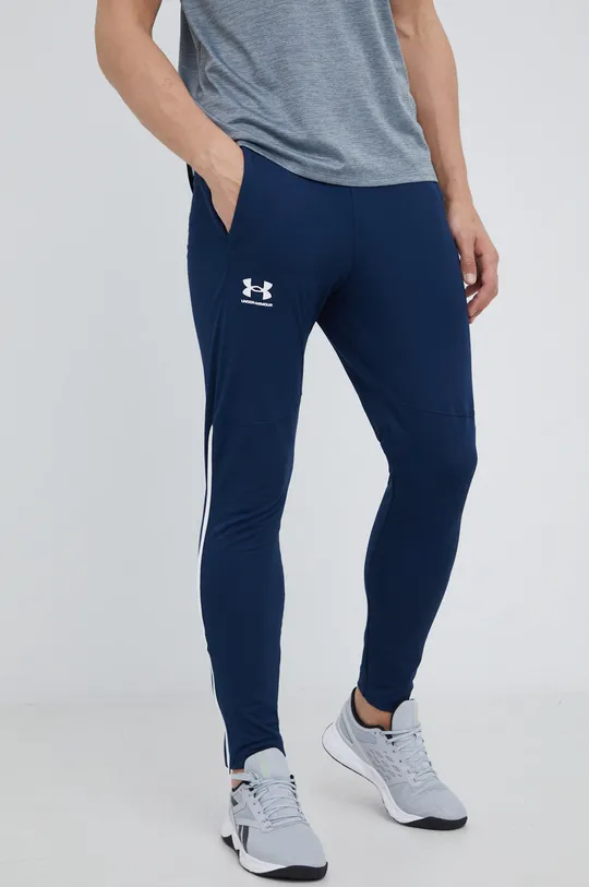 σκούρο μπλε Παντελόνι φόρμας Under Armour Pique Ανδρικά